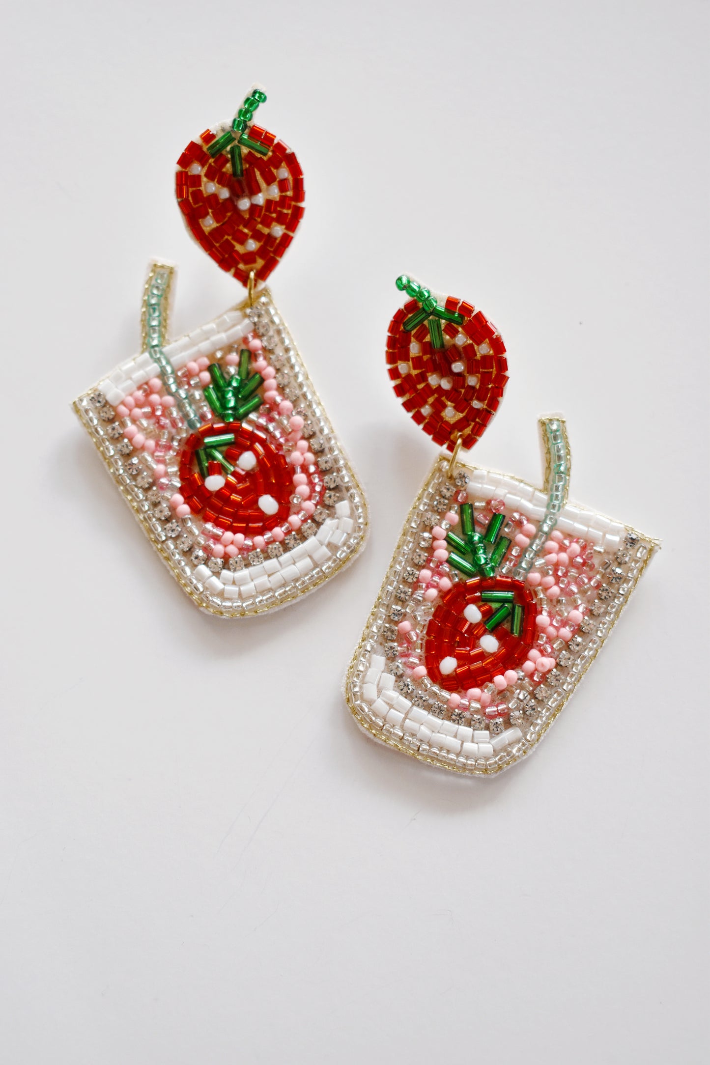 Load image into Gallery viewer, Cocktail Beaded Earrings
