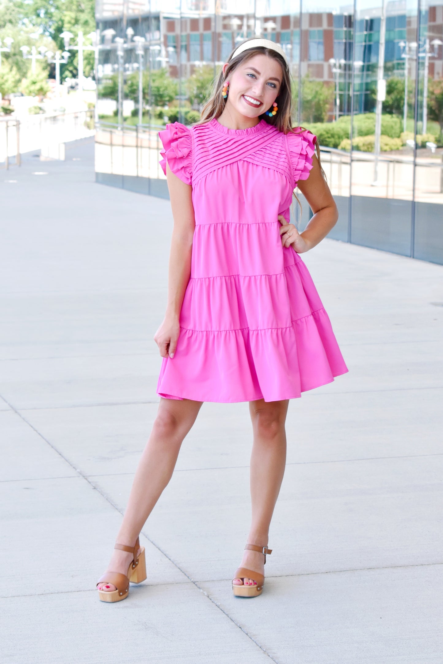 The Perfect Pink Babydoll Dress