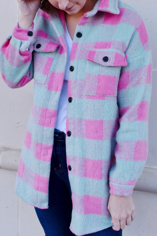 Cotton Candy Shacket