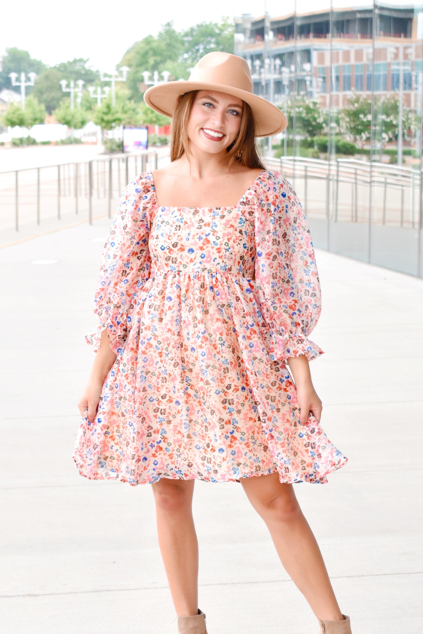 Sweet As Can Be Floral Babydoll Dress Confetti Boutique Sweet As Can Be Floral Babydoll Dress Confetti Boutique