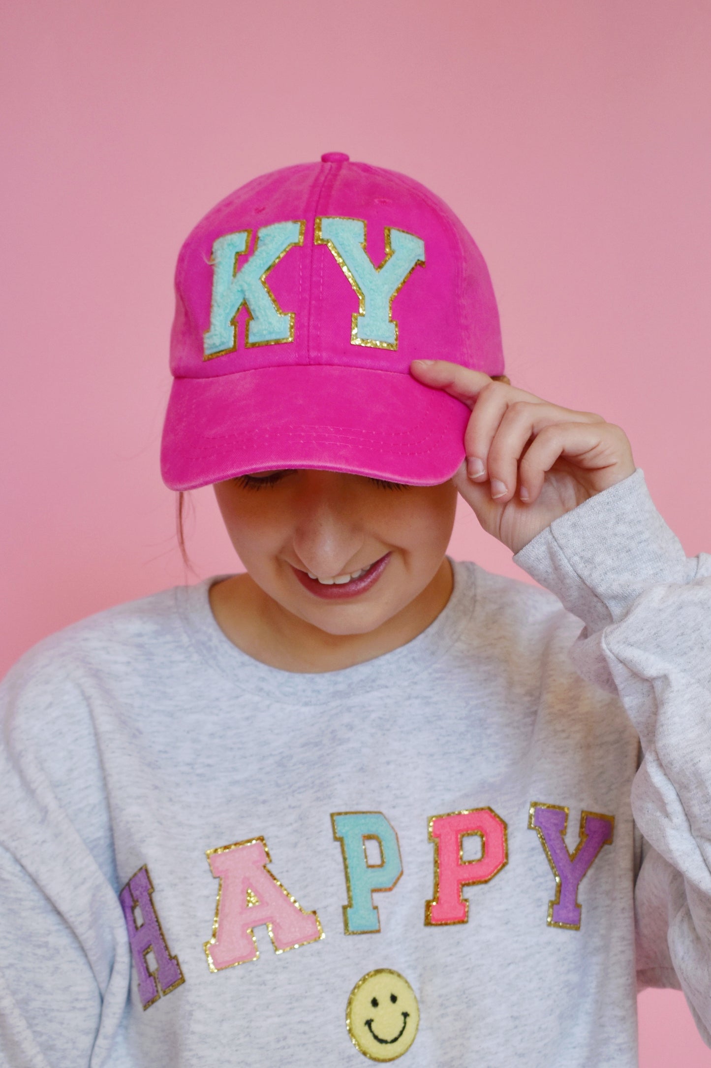 Load image into Gallery viewer, Hot Pink Kentucky Patch Hat
