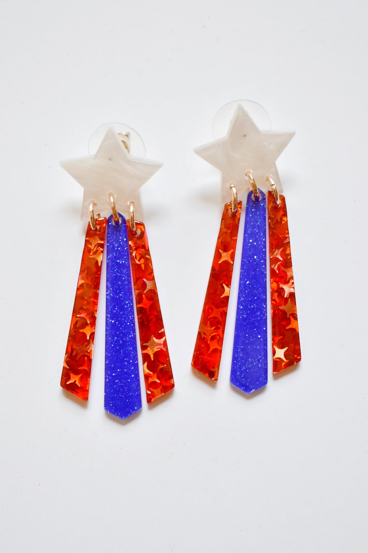 Load image into Gallery viewer, Fireworks Acrylic Earrings
