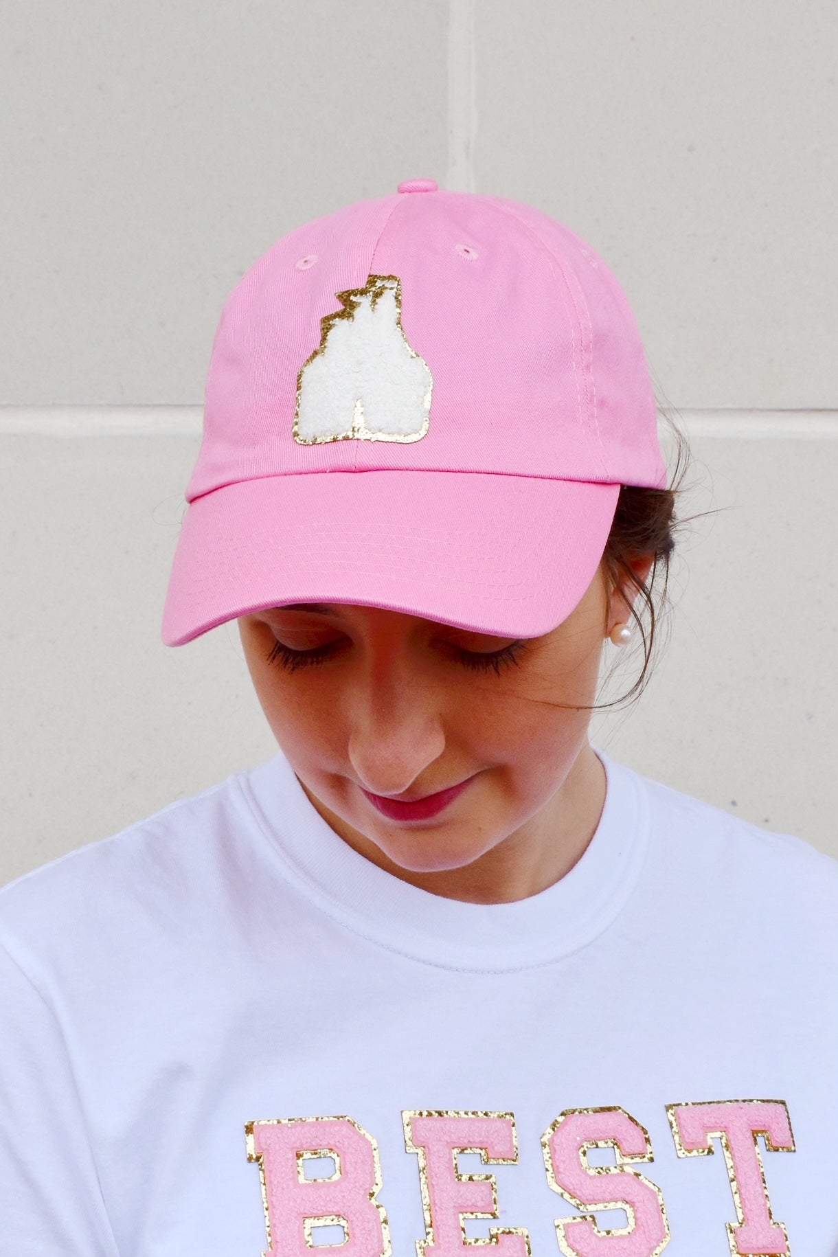 Pink Cinderella’s Castle Patch Hat