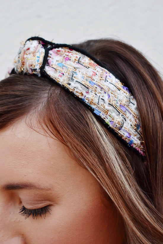 Tweed Multicolor Headband