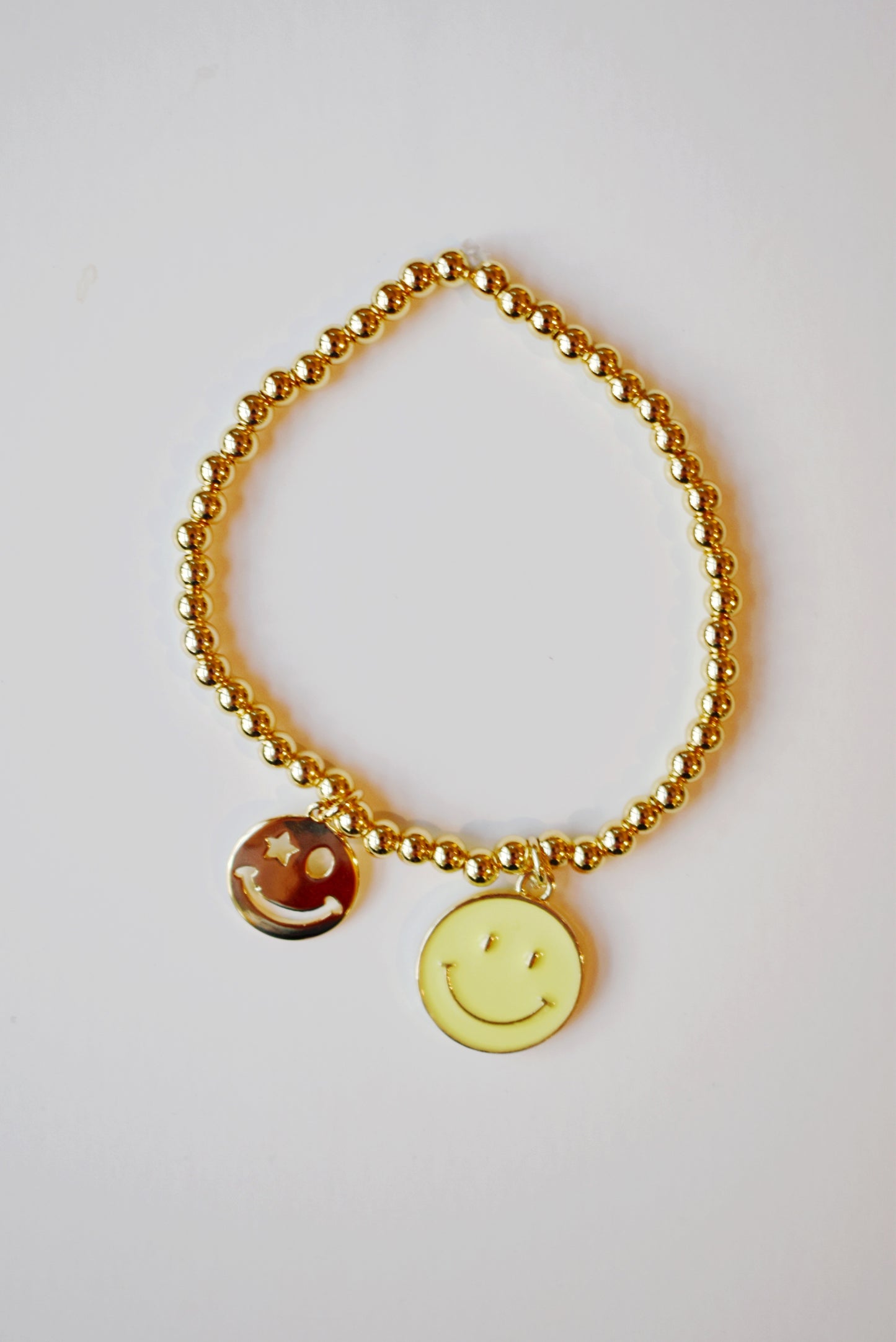 Load image into Gallery viewer, Yellow Smiley Bracelet
