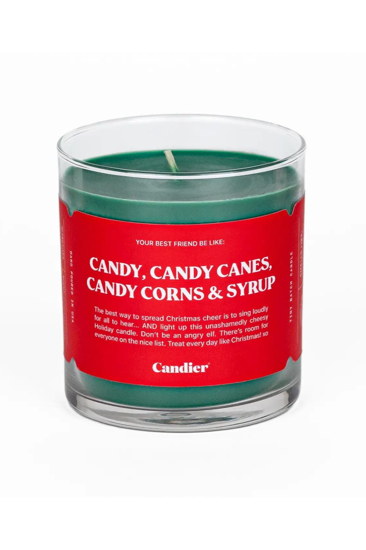Candier Candy, Candy Canes, Candy Corn, & Syrup Candle