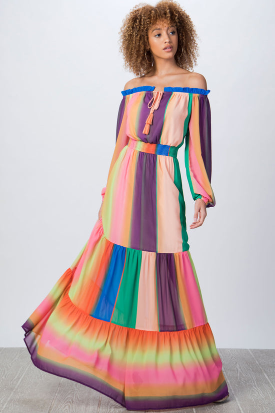 Load image into Gallery viewer, True Colors Maxi Dress
